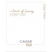 Zadní karta do stojánku LUXURY MOMENTS Body Line / Caviar Gold